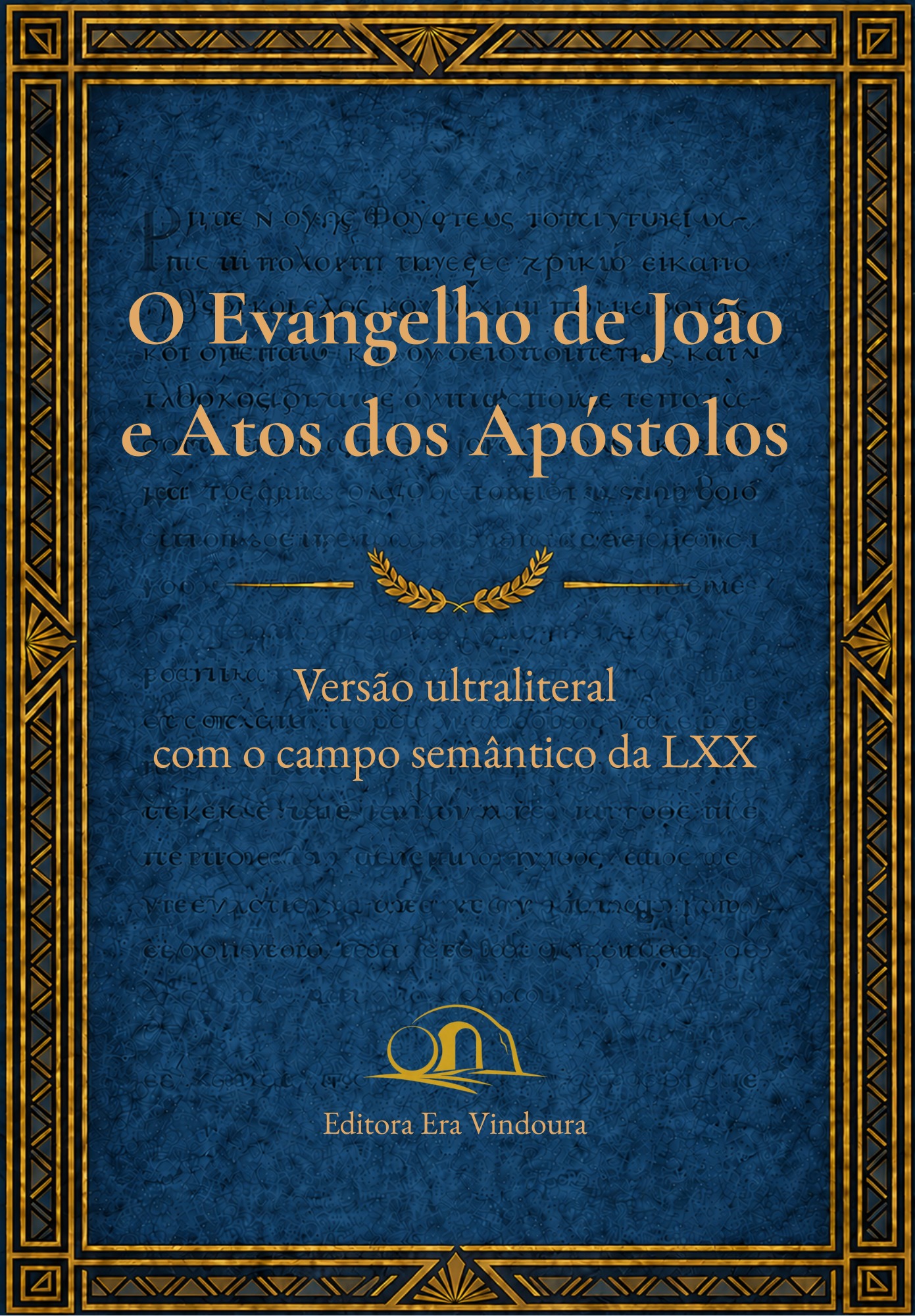 Capa de O Evangelho de João e Atos dos Apóstolos